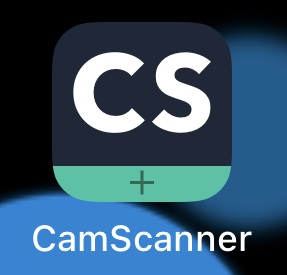 【CamScanner】をタップして起動させます