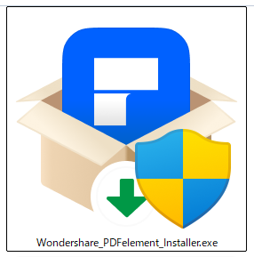 ダウンロードファイルを開く